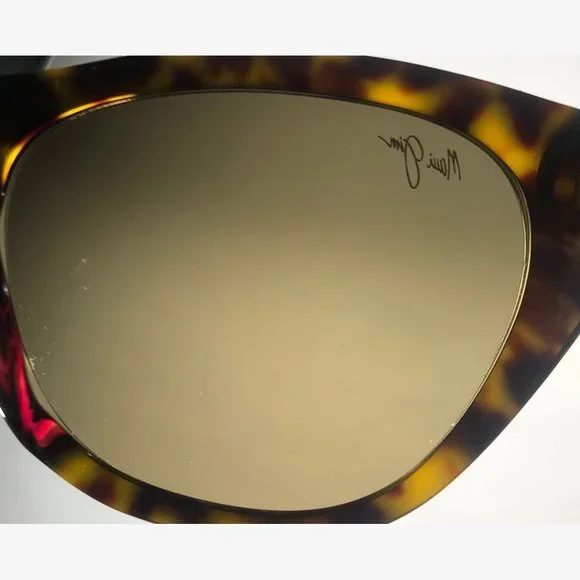 Maui Jim Capri Mj 820-10E Tortoise with Transparent Tan Temples / HCL® B…
